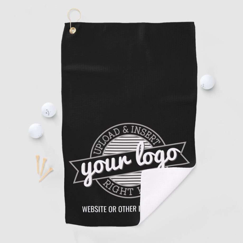 Custom Golf Towels Personalize with Logo, Photo & Design
